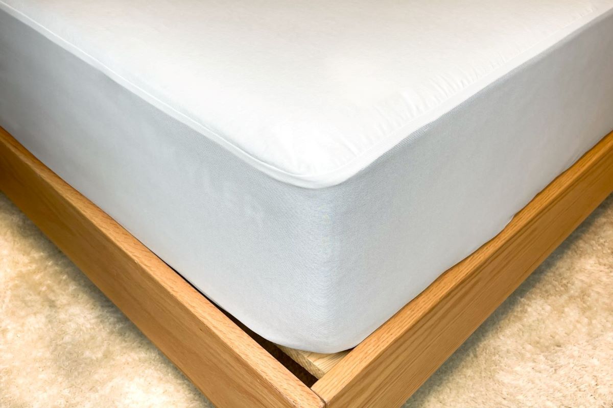 Skyler Waterproof Mattress Protector Side Close-up View